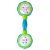 Canpol csörgő súlyzó - türkiz/zöld