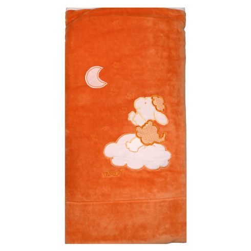 Trimex bélelt plüss takaró 70x100cm - bárány narancs