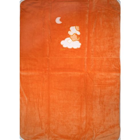 Trimex bélelt plüss takaró 70x100cm - bárány narancs