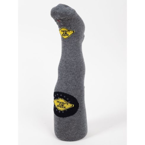 Yo!club pamut harisnyanadrág csúszásgátlóval (74-80) - szürke/betonkeverő