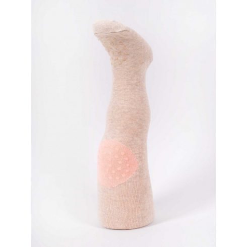 Yo!club mintás 3X ABS harisnyanadrág (80-86) - beige/cica