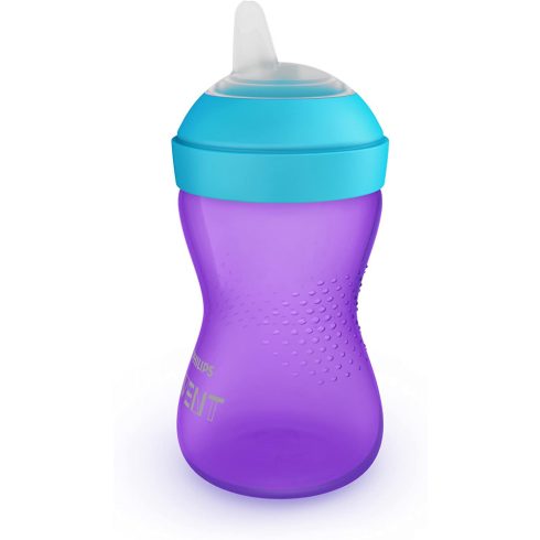 Philips Avent 9+ Puha, harapásálló csőrös pohár 300ml
 - lila