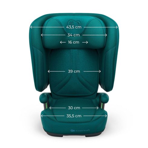 KINDERKRAFT Unity 2 i-Size gyermekülés - 100-150 cm - Green