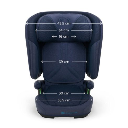 KINDERKRAFT Unity 2 i-Size gyermekülés - 100-150 cm - Navy