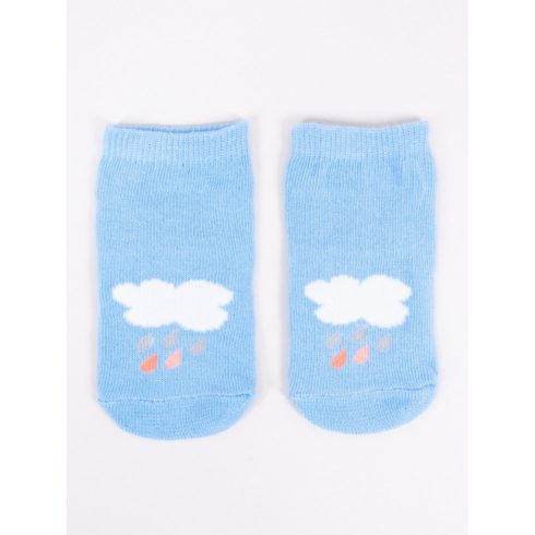 Yo! Baby pamut zokni 3db-os 3-6 hó - szívecske/szivárvány/felhő