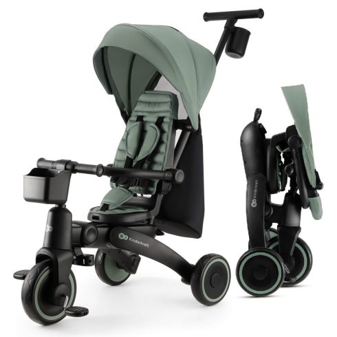 Kinderkraft Jazz 2 összecsukható tricikli - Zöld