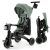 Kinderkraft Jazz 2 összecsukható tricikli - Zöld