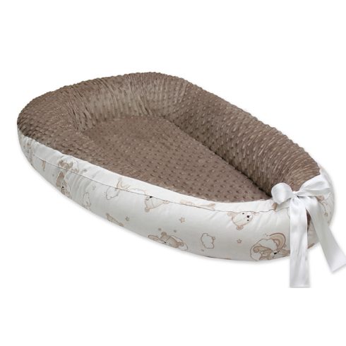 Scamp Minky-vászon babafészek - Bears