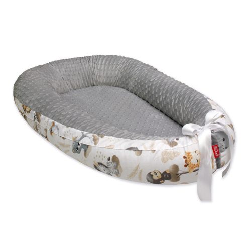 Scamp Minky-vászon babafészek - Forest Animal