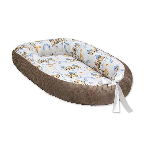 Scamp Minky-vászon babafészek - Castle