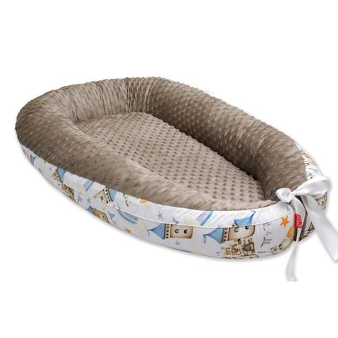 Scamp Minky-vászon babafészek - Castle