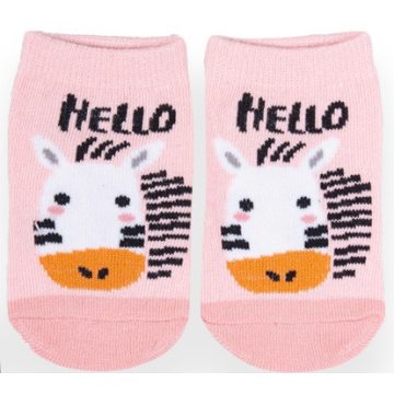 Yo! Baby pamut zokni 6-9 hó - Hello