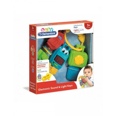 Clementoni - Baby elektronikus kocsikulcs