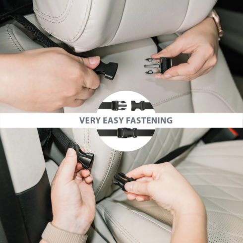 Zopa autós rendező üléstámlára tablet zsebbel -  Black 