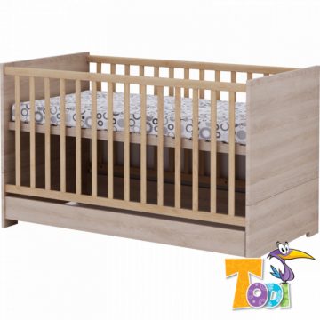 Todi Classic – 70×140 cm-es átalakítható babaágy

