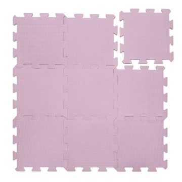 Zopa szivacs puzzle 30x30 cm 9db - Sugar Pink