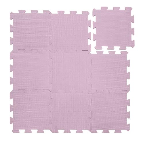 Zopa szivacs puzzle 30x30 cm 9db - Sugar Pink