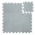 Zopa szivacs puzzle 30x30 cm 9db - Light Grey