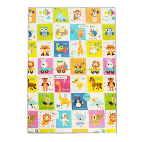 Zopa Multifunkciós kétoldalas összecsukható játszószőnyeg 180x120cm - City