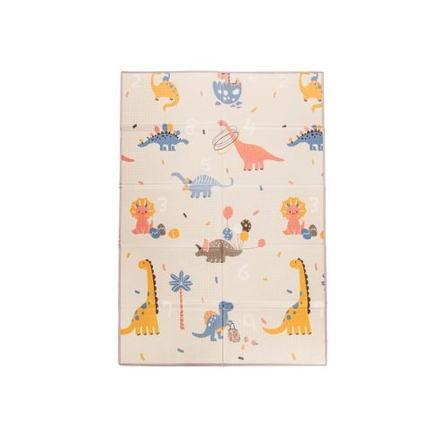 Zopa Multifunkciós kétoldalas összecsukható játszószőnyeg 180x120cm - Dinó 