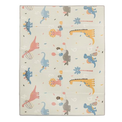 Zopa Multifunkciós kétoldalas összecsukható játszószőnyeg 200x150cm - Dinó 