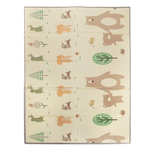 Zopa Multifunkciós kétoldalas összecsukható játszószőnyeg 200x150cm - Forest