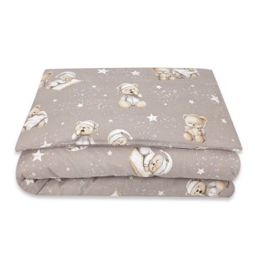 Baby Shop ágynemű huzat 90*120 cm - Jó Éjszakát bézs