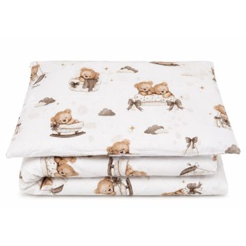 Baby Shop ágynemű huzat 90*120 cm - Mackó álom bézs