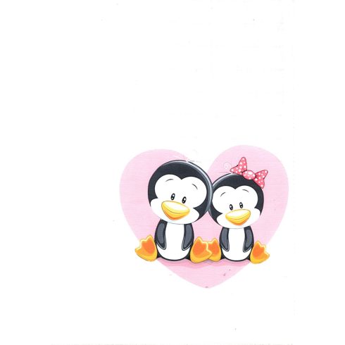 Babastar textil-tetra kifogó 140*140cm - Pingvinek 