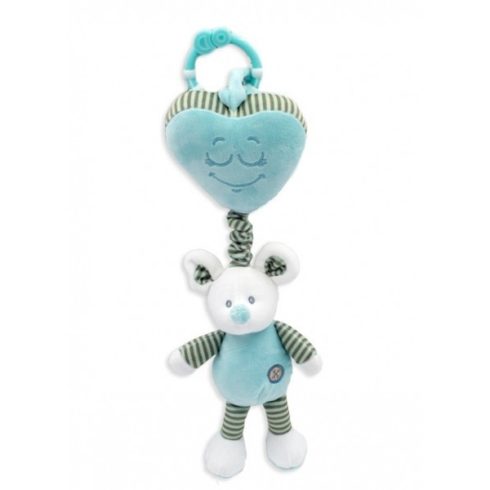 Tulilo plüss zenélő játék - menta egér