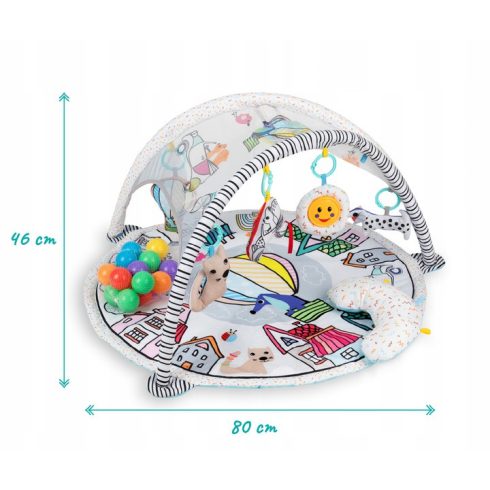 Qkids CITY  játszószőnyeg 