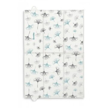 Pelenkázó alátét utazáshoz Botanic menta/szürke