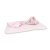 Baby Shop kapucnis fürdőlepedő 100*100 cm - Kis balerina rózsaszín 