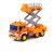 Polesie Toys City emelőkosaras autó - narancs