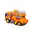 Polesie Toys City emelőkosaras autó - narancs