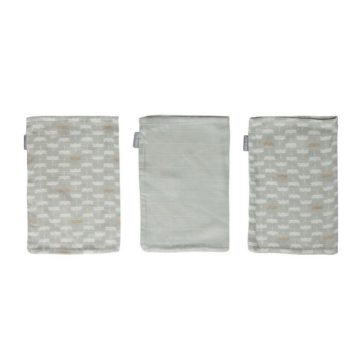 Bébé-Jou Muszlin törlőkendő bambuszal 3 db - Riverside