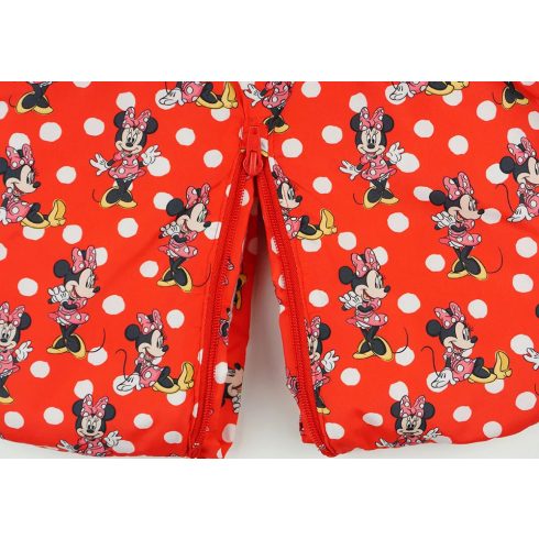 Disney Minnie bélelt kapucnis bébizsák 56-62 piros