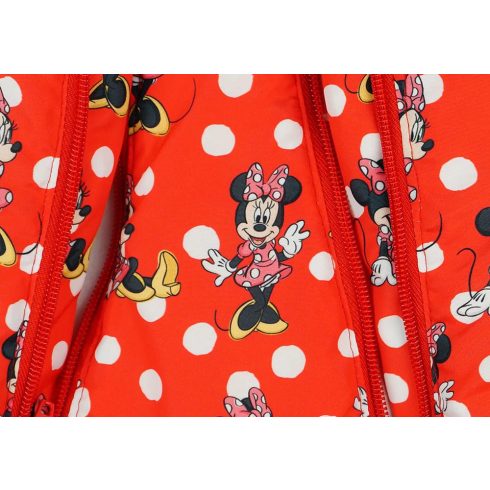 Disney Minnie bélelt kapucnis bébizsák 56-62 piros