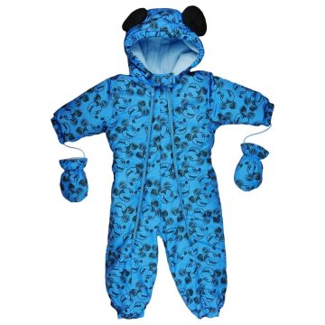 Disney Mickey baba kapucnis overall kesztyűvel 56-62 kék