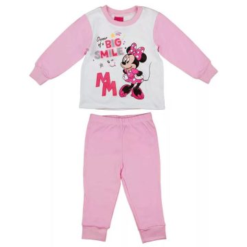   Disney 2 részes kislány pamut pizsama Minnie egér mintával (92)