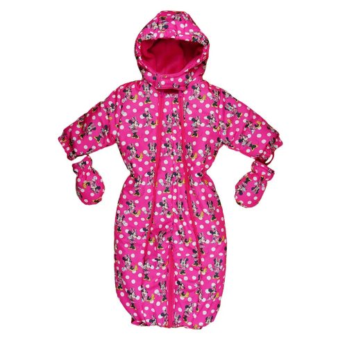 Disney Minnie baba kapucnis overall kesztyűvel 68-74 pink