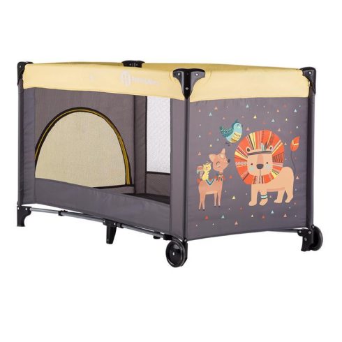 P&M Koot 1 szintes utazóágy - Lion Yellow