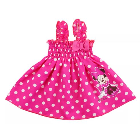 2 részes kislány nyári szett rövidnadrággal, tunikával Minnie egér mintával  (56)