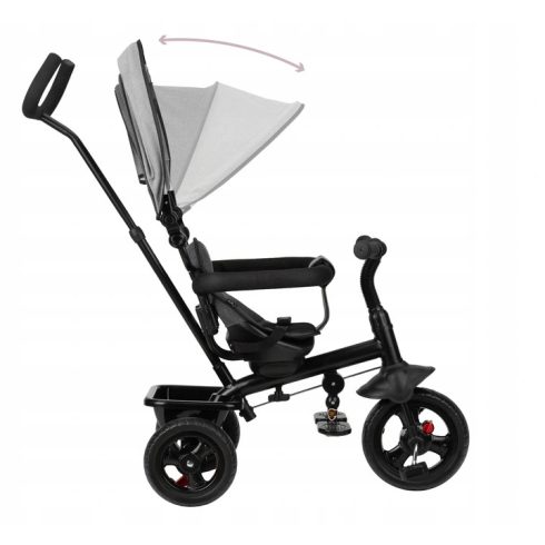 MoMi IRIS tricikli (forgatható üléssel) - Grey