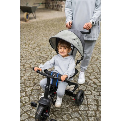 MoMi IRIS tricikli (forgatható üléssel) - Grey