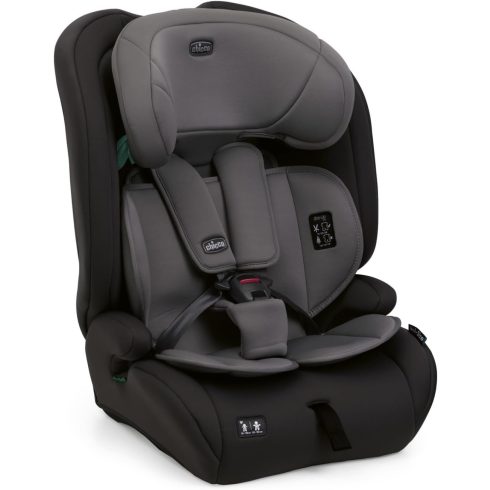 Chicco Gro-Up biztonsági autósülés I-Size 76-150 cm Isofix-nélküli autókba - Pure Black