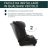   Chicco Gro-Up biztonsági autósülés I-Size 76-150 cm Isofix-nélküli autókba - Pure Black