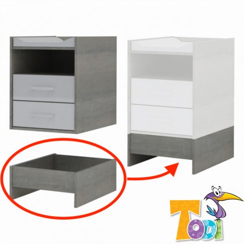 Todi Cube 2 – magasító komód alá