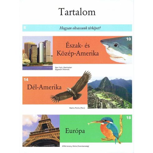 Képes atlasz gyermekeknek - Állatok a világban