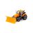 Polesie Toys Progress tolólapátos traktor - narancs